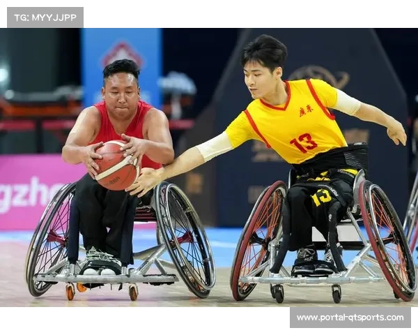 中国轮椅篮球选手残特奥会破纪录夺冠